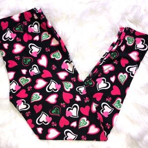 Valentines Day Leggings Plus Size